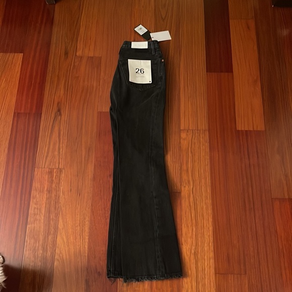 Re/Done 70s Bootcut in Black 2 - Picture 2 of 11